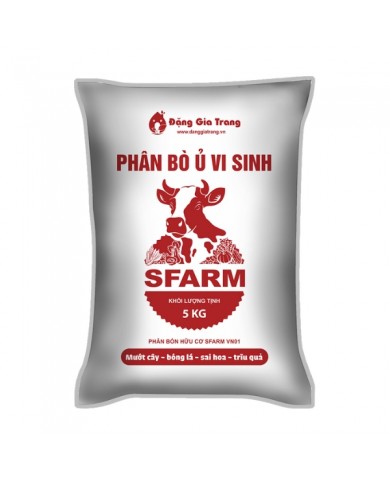Phân bò ủ vi sinh SFARM 5kg