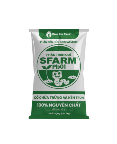 Phân trùn quế SFARM Pb01 5kg