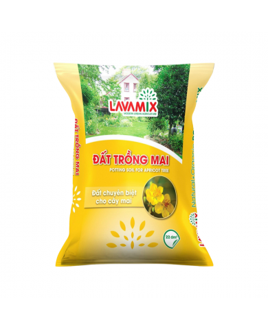 Đất chuyên trồng mai Lavamix-20dm3 (10kg)