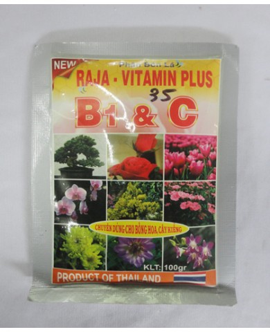 Phân bón lá Raja-Vitamin Plus B1 & C
