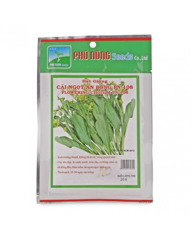 HẠT GIỐNG CẢI NGỌT ĂN BÔNG